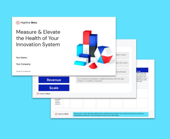 Measure & Elevate the Health of Your Innovation System